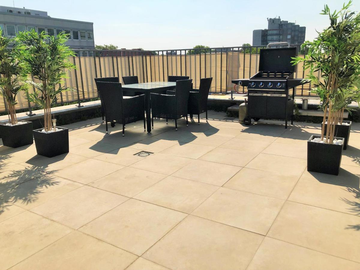 Stylisches Penthouse Zentral Tischfussball 100M2 Wii هانوفر المظهر الخارجي الصورة